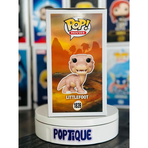 The Land Before Time Littlefoot Funko Pop! #1839 - Picture 4 of 6